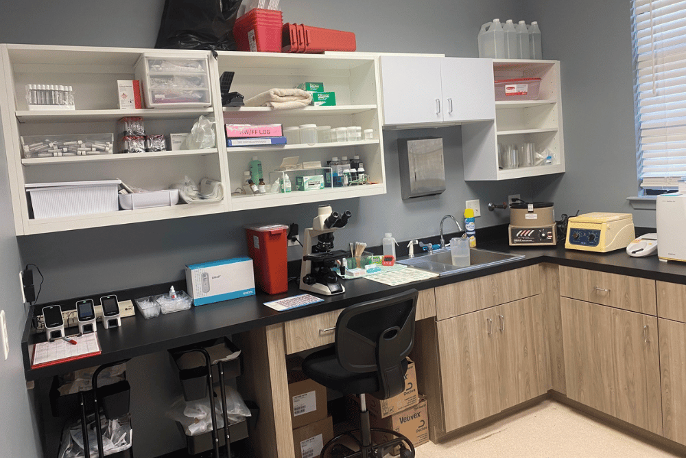 North Hills Animal Hospital lab