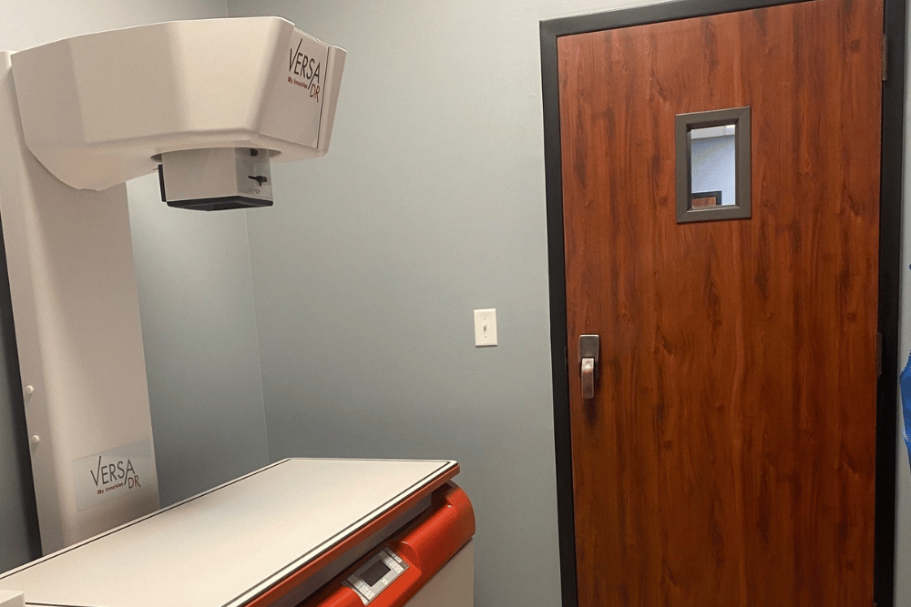 North Hills Animal Hospital radiology room